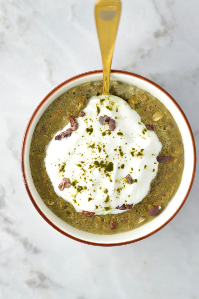 Matcha Latte Oatmeal-Xmgreatrise-Matcha