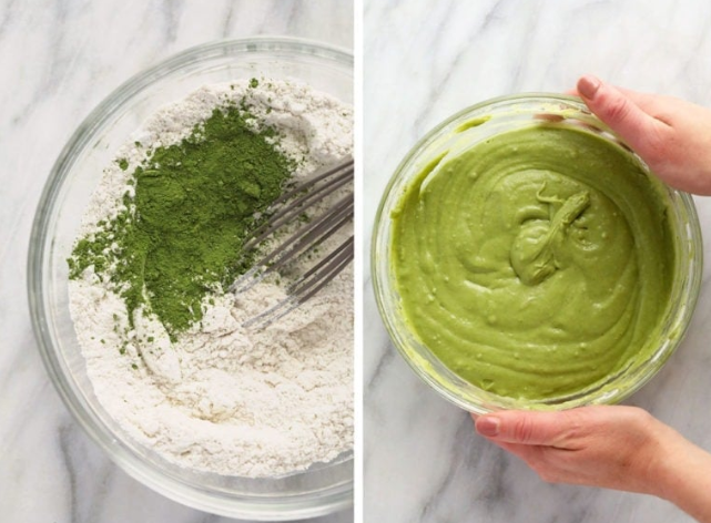Gluten Free Matcha Waffles-Xmgreatrise-Matcha