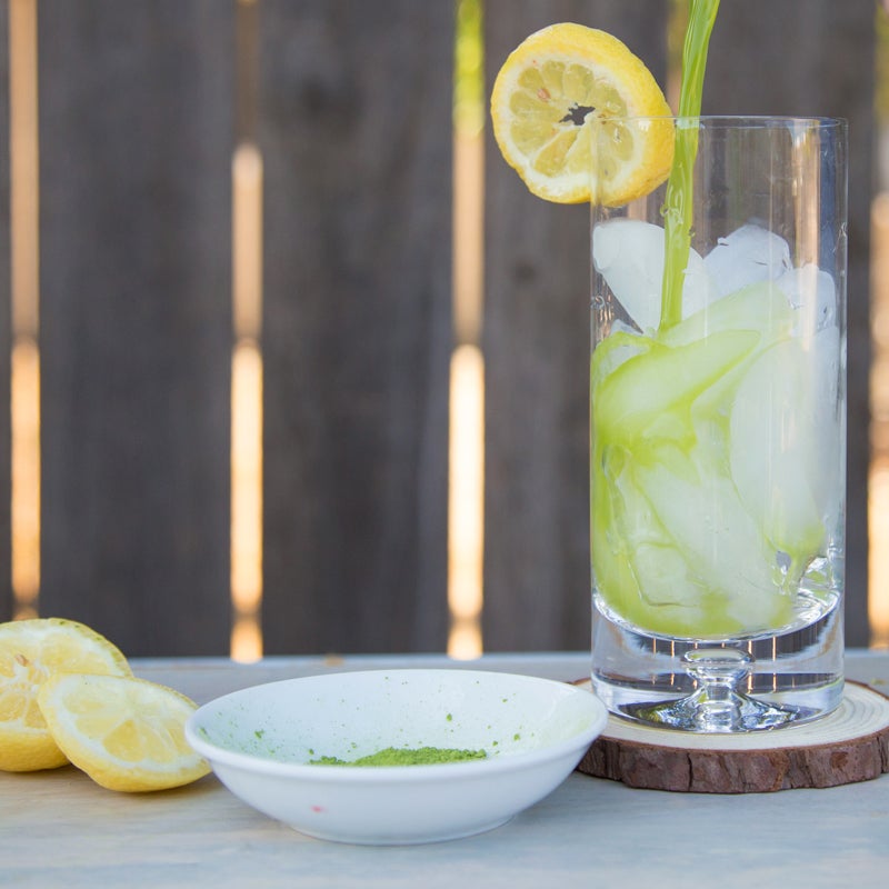 Iced Great Rise Matcha with Strawberry Hearts or Fresh Lemon-Xmgreatrise-Matcha